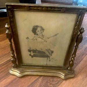 Vintage Shirley temple photograph.